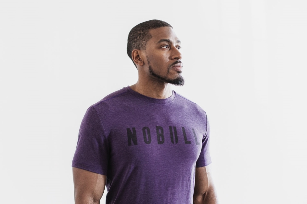 nobull_e383a1e383b3e382ba_te382b7e383a3e38384_e6988ee3828be38184e889b2_e38391e383bce38397e383ab.jpg Nobull メンズ Tシャツ (明るい色) パープル - 画像 (1)