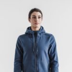 ノブル レディース アークティック ジップアップ ジャケット スチール