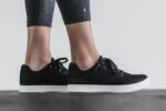 ノブル レディース キャンバス トレーナー ブラック アイボリー - 画像 (7)