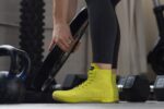 ノブル レディース ハイトップ トレーナー ネオン ライム カモ - 画像 (2)