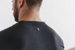 ノブルメンズ長袖ワッフルダーク - 画像 (2)