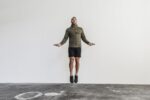 ノーブル メンズ キルティング ジップアップ ジャケット アーミー