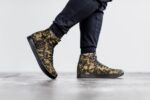 ノーブル メンズ ハイトップ キャンバス トレーナー プライド - 画像 (2)