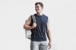 ノーブル メンズ ライトウェイト ノースリーブ Tシャツ インク