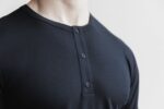 ノーブル メンズ ライトウェイト ヘンリー T インク - 画像 (3)