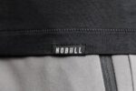 ノーブル メンズ ライトウェイト ヘンリー Tシャツ ブラック - 画像 (2)