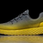 ノーブル メンズ リップストップ ランナー ダークグレー レモンドロップ グラディエント