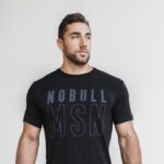 ノーブル メンズ Tシャツ (マディソン) ブラック