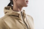 ノーブル レディース アークティック ジップアップ ジャケット ベージュ - 画像 (2)