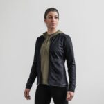 ノーブル レディース ツイル ジップアップ ジャケット ディープ