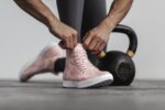 ノーブル レディース ハイトップ キャンバス トレーナー ローズ - 画像 (2)