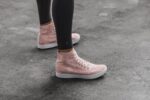 ノーブル レディース ハイトップ キャンバス トレーナー ローズ - 画像 (3)
