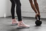 ノーブル レディース ハイトップ キャンバス トレーナー ローズ - 画像 (8)