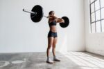 ノーブル レディース ハイトップ トレーナー ホワイト ヘザー オレンジ - 画像 (7)