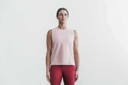 ノーブル レディース ヘビーウェイト ノースリーブ Tシャツ ダスティ