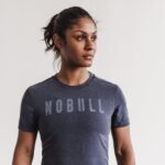 ノーブル レディース Tシャツ ネイビー