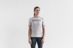 ノーブルウィメンズTシャツグレー - 画像 (2)