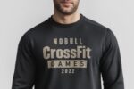 Nobull メンズ クロスフィット ゲーム 2022 クルー スウェットシャツ ブラック - 画像 (2)