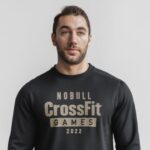 Nobull メンズ クロスフィット ゲーム 2022 クルー スウェットシャツ ブラック