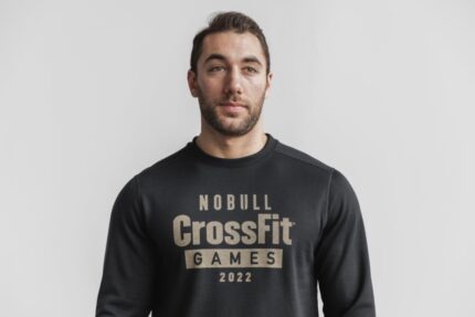 Nobull メンズ クロスフィット ゲーム 2022 クルー スウェットシャツ ブラック