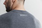Nobull メンズ クロスフィット ノースリーブ Tシャツ チャコール - 画像 (3)