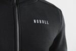 Nobull メンズ パフォーマンス ジップアップ パーカー ブラック - 画像 (2)