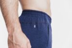 Nobull メンズ ライトウェイト ニット ショートパンツ 9インチ ネイビー - 画像 (2)