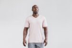 Nobull メンズ ライトウェイト Vネック Tシャツ ダスティ