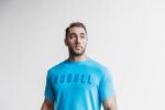 Nobull メンズ Tシャツ (ネオン) ブルー
