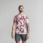 Nobull メンズ Tシャツ（絞り染め） ダスティ