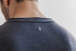 Nobull メンズ Vネック Tシャツ ネイビー - 画像 (3)