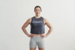 Nobull レディース クロスフィット マッスルタンク ネイビー