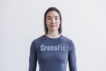 Nobull レディース クロスフィット ロングスリーブ Tシャツ ネイビー