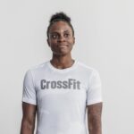 Nobull レディース クロスフィット Tシャツ (カモ) ホワイト