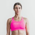 Nobull レディース スイムトップ (ネオン) ピンク