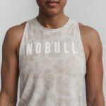 Nobull レディース ハイネックタンクトップ (桜) オートミール