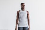 Nobull レディース ハイネックタンクトップ（定番カラー） ライトヘザーグレー