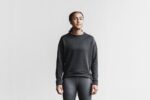 Nobull レディース パフォーマンス クルー スウェットシャツ ブラック