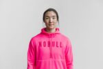 Nobull レディース パーカー (ネオン) ピンク