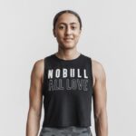 Nobull レディース マッスルタンク (オールラブ) ブラック