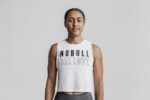 Nobull レディース マッスルタンク (オールラブ) ホワイト