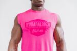 NobullメンズウォダパルーザノースリーブTシャツピンク - 画像 (3)