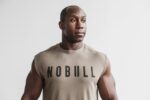 NobullメンズノースリーブTシャツ（クラシックカラー）ロック