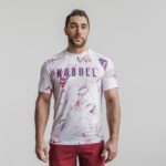 NobullメンズTシャツ（バタフライ）パープル