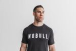 NobullメンズTシャツ（定番カラー）ブラック・ホワイト - 画像 (2)