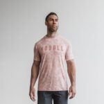 NobullメンズTシャツ（桜）ダスティ