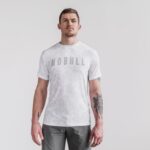 NobullメンズTシャツ（桜）白